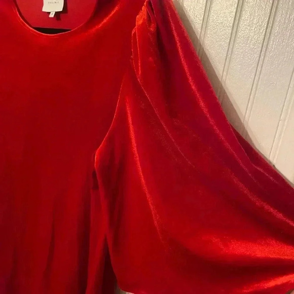 LaRoque Original Velvet Bell sleeve top - Picture 9 of 9